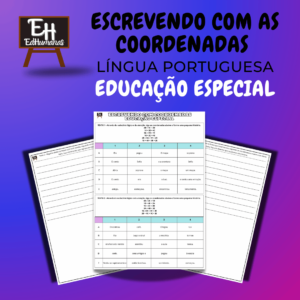 Escrevendo com as coordenadas - Educação Especial