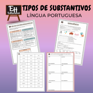 Os tipos de substantivo