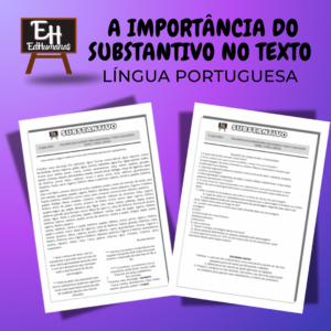 Importância do substantivo no texto