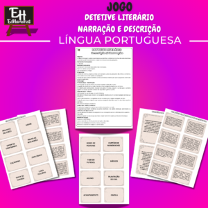 Jogo Detetive Literário - Narração e Descrição