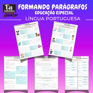 Formando parágrafos - Educação Especial
