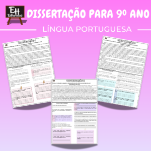 Dissertação para 9º ano
