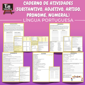 Caderno de atividades - Grupo do Substantivo (substantivo, adjetivo, artigo, pronome, numeral)