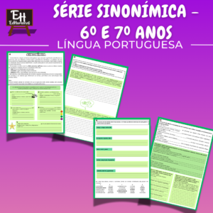 Série Sinonímica - 6º e 7º anos
