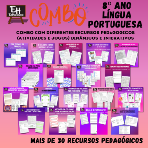 Combo de Língua Portuguesa 8º ano