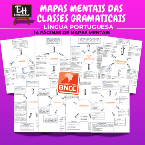 MAPAS MENTAIS – CLASSES GRAMATICAIS